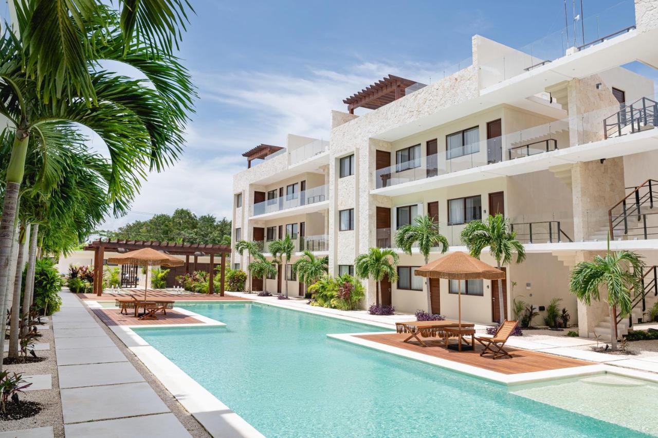 Apartment And Penthouse Blue Luxury Kukulkan Tulum Bagian luar foto