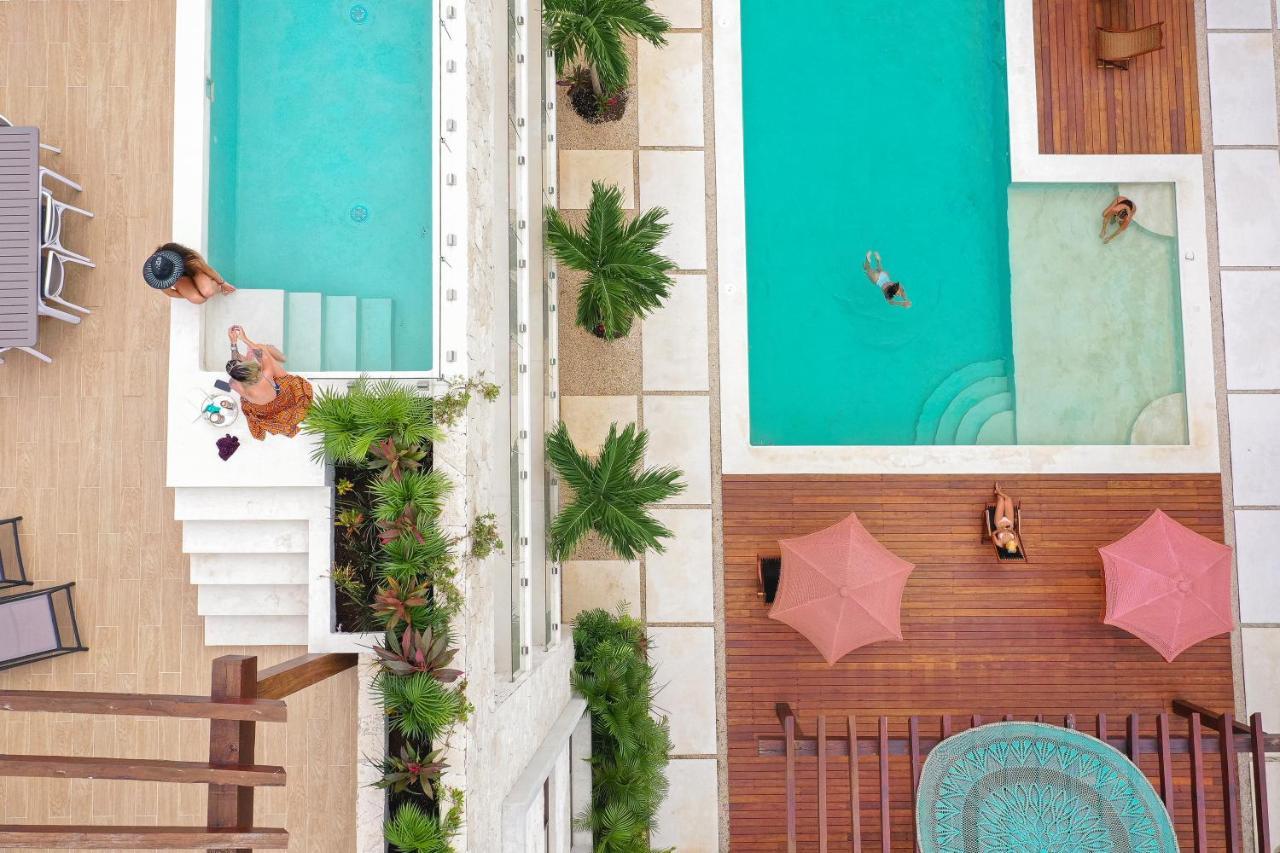 Apartment And Penthouse Blue Luxury Kukulkan Tulum Bagian luar foto