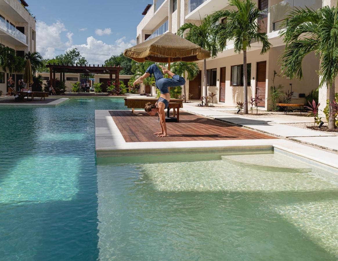 Apartment And Penthouse Blue Luxury Kukulkan Tulum Bagian luar foto