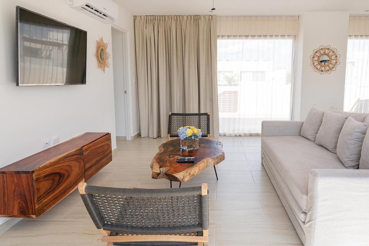 Apartment And Penthouse Blue Luxury Kukulkan Tulum Bagian luar foto