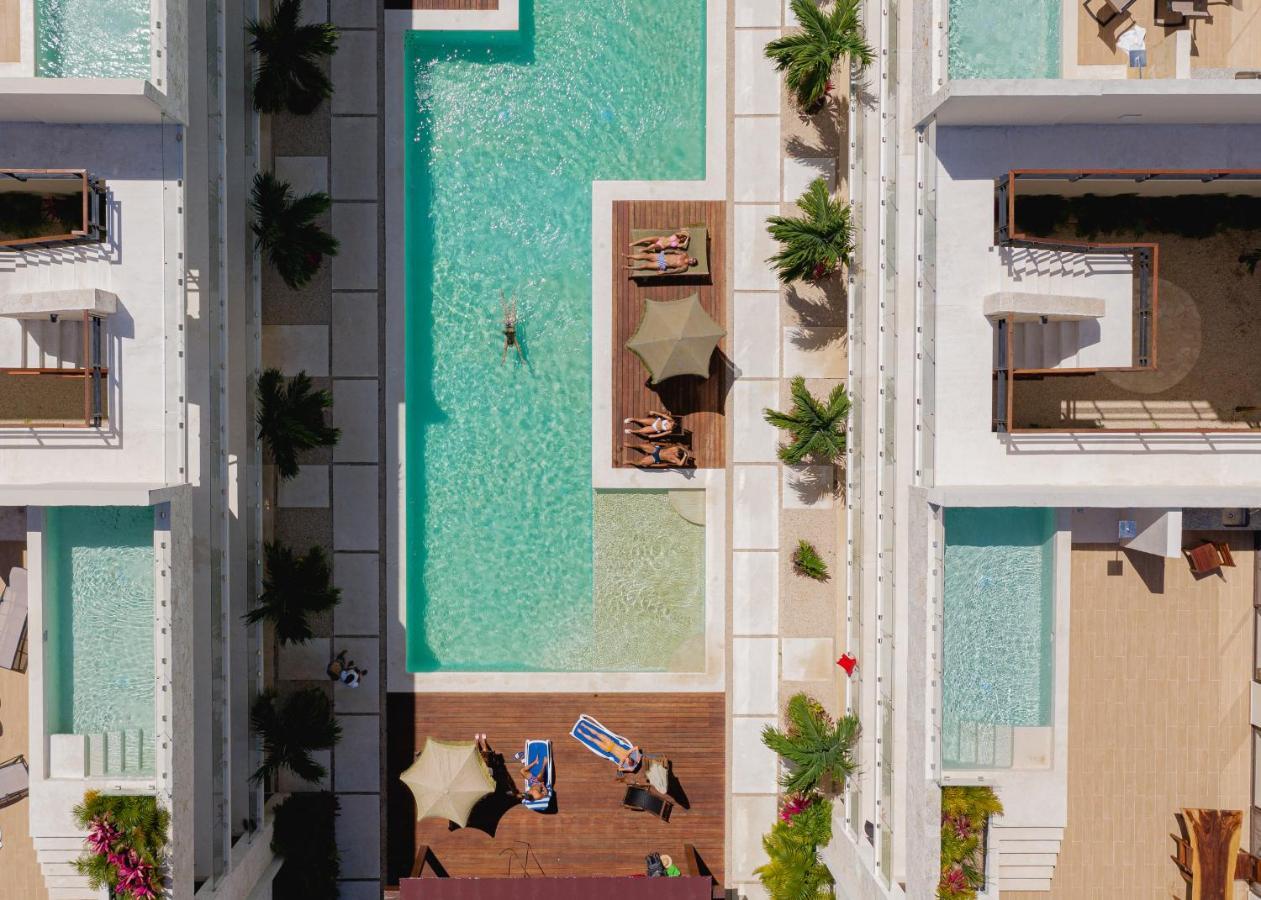 Apartment And Penthouse Blue Luxury Kukulkan Tulum Bagian luar foto