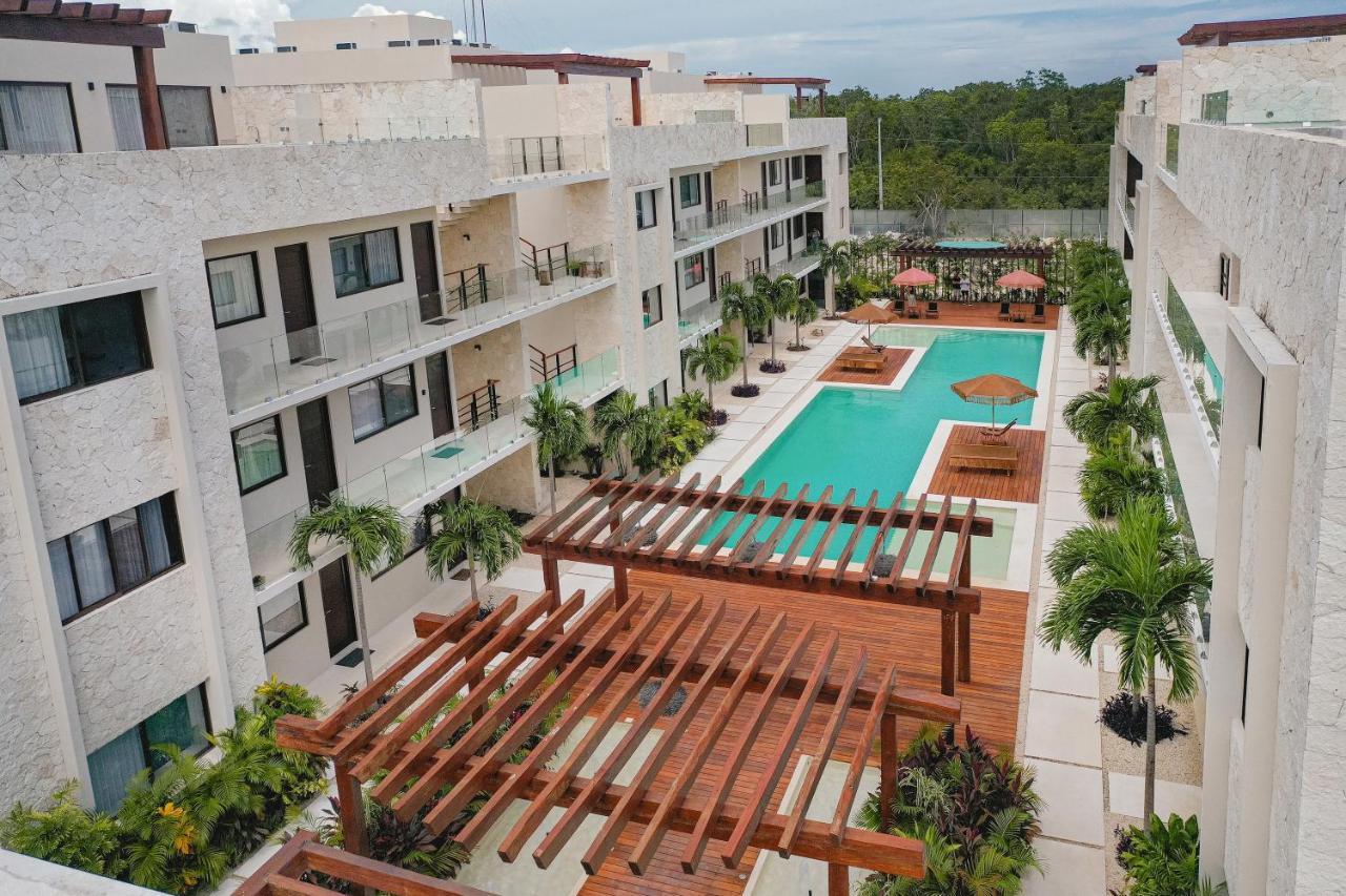 Apartment And Penthouse Blue Luxury Kukulkan Tulum Bagian luar foto