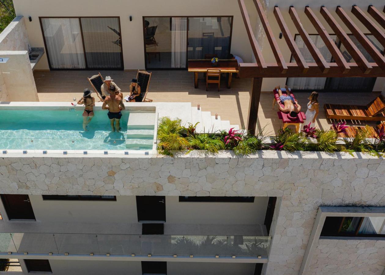 Apartment And Penthouse Blue Luxury Kukulkan Tulum Bagian luar foto